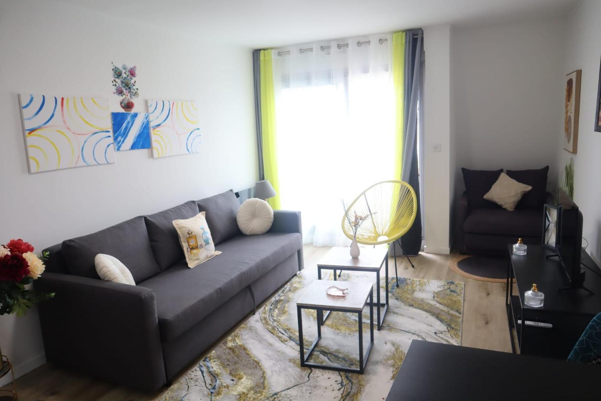 Ferienwohnung Cosy Sun-Mantes-La-Jolie Exterior foto